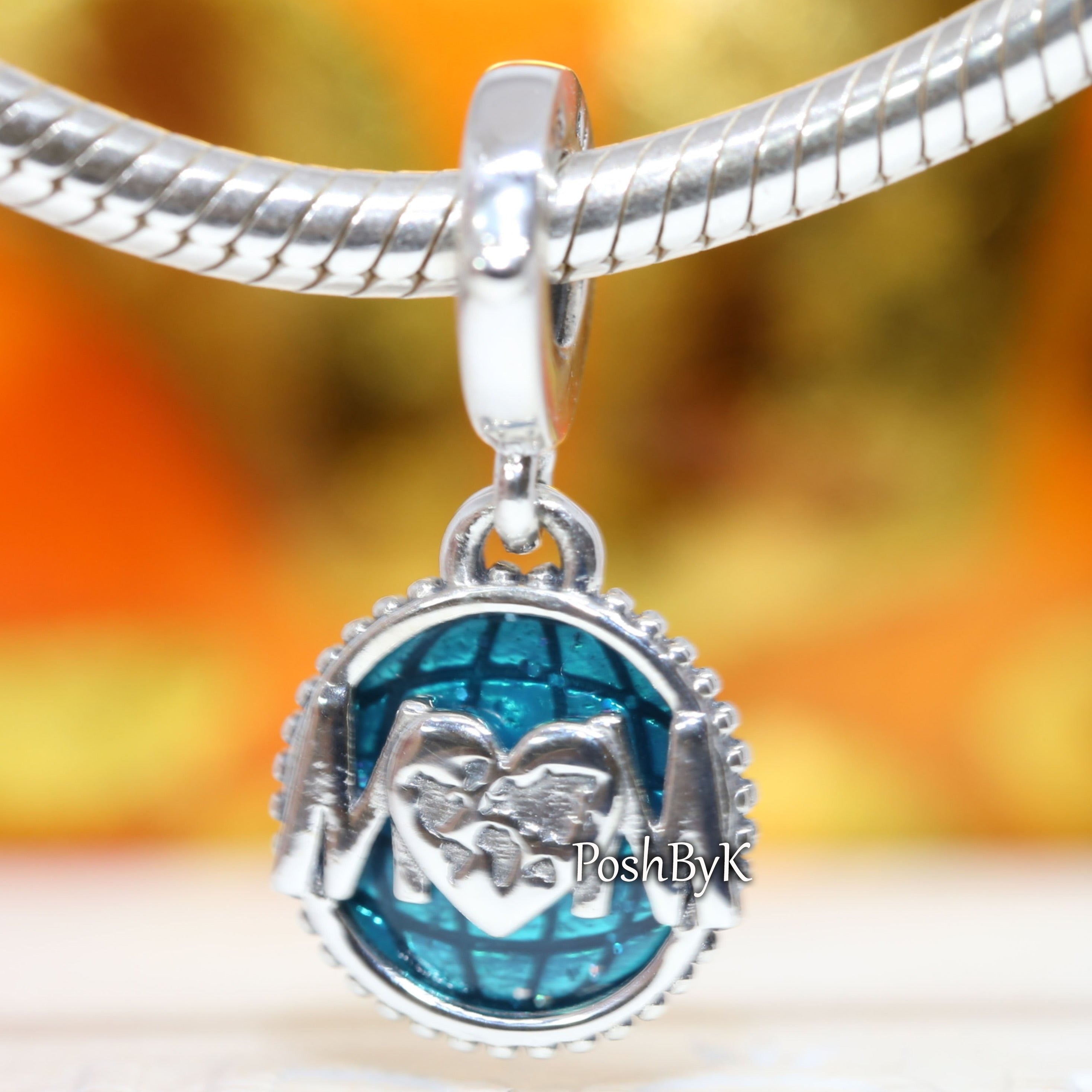 Glitter Globe Mom Dangle Charm 799368C01 NUMARU