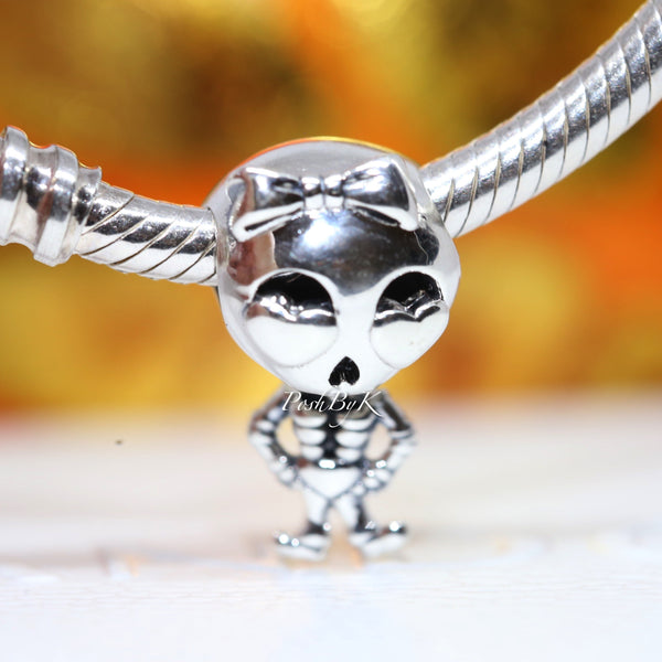 Skeleton Girl Charm 799070C00, jewelry, beads for charm, beads for charm bracelets, charms for diy, beaded jewelry, diy jewelry, charm beads 