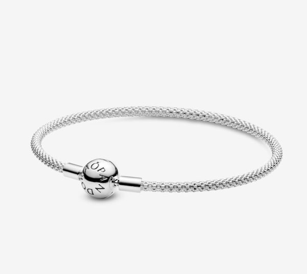 Moments Mesh Bracelet 596543,NUMARU ,jewelry, beads for charm, beads for charm bracelets, charms for bracelet, beaded jewelry, charm jewelry, charm beads