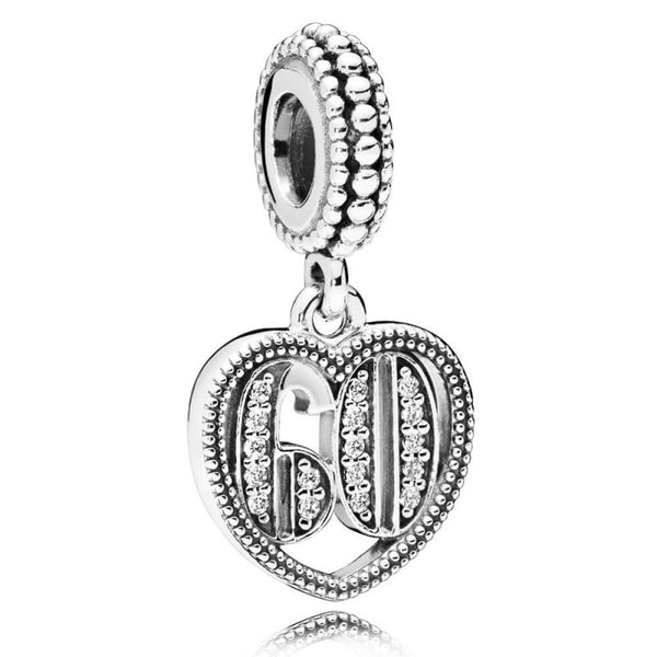 60 Years of Love Dangle Charm 797265CZ - NUMARU