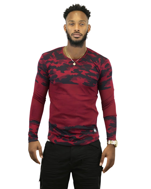 Saw LS European Slim Fit Camouflage Sweater. - NUMARU