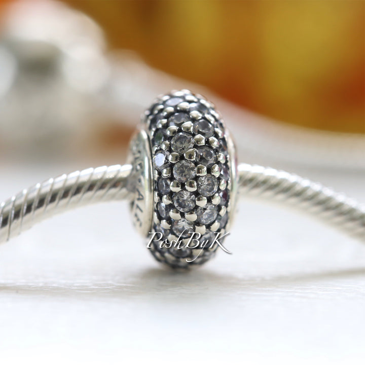 Essence Collection Balance, Clear CZ Charm 796088CZ -  jewelry, beads for charm, beads for charm bracelets, charms for diy, beaded jewelry, diy jewelry, charm beads 