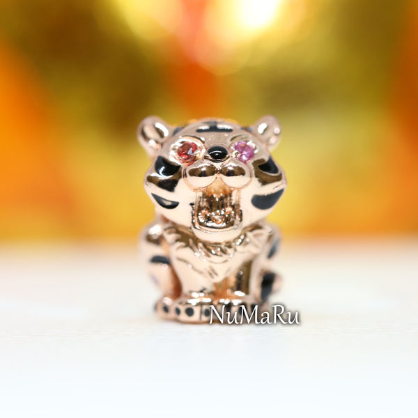 Chinese Tiger Charm 780067C01. jewelry, beads for charm, beads for charm bracelets, charms for bracelet, beaded jewelry, charm jewelry, charm beads