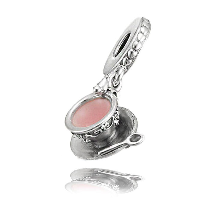 Enchanted Tea Cup Charm 797064EN160 -  jewelry, beads for charm, beads for charm bracelets, charms for diy, beaded jewelry, diy jewelry, charm beads