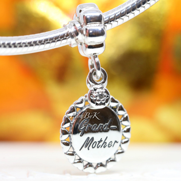 Grandmother Dangle Bead Charm 791128CZ - jewelry, beads for charm, beads for charm bracelets, charms for diy, beaded jewelry, diy jewelry, charm beads