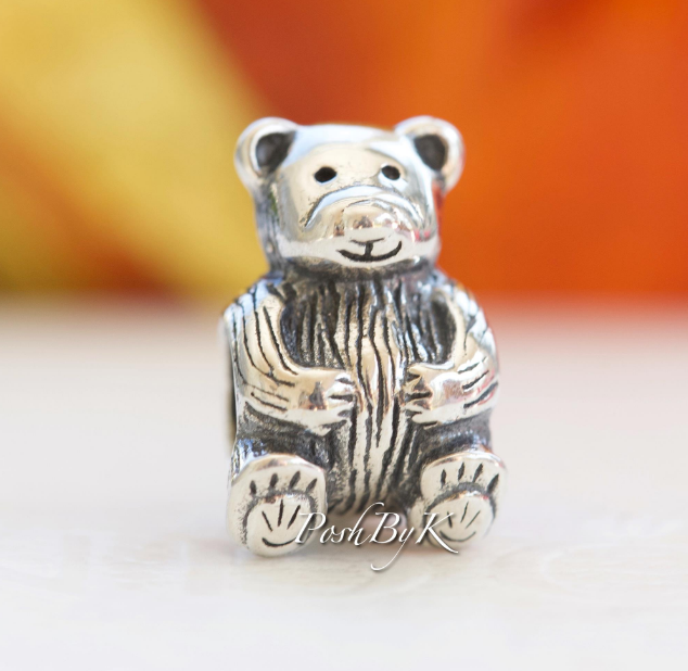Teddy Bear Charm 790395 - jewelry, beads for charm, beads for charm bracelets, charms for diy, beaded jewelry, diy jewelry, charm beads