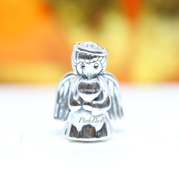Angel of Love Charm 798413C00 - jewelry, beads for charm, beads for charm bracelets, charms for diy, beaded jewelry, diy jewelry, charm beads