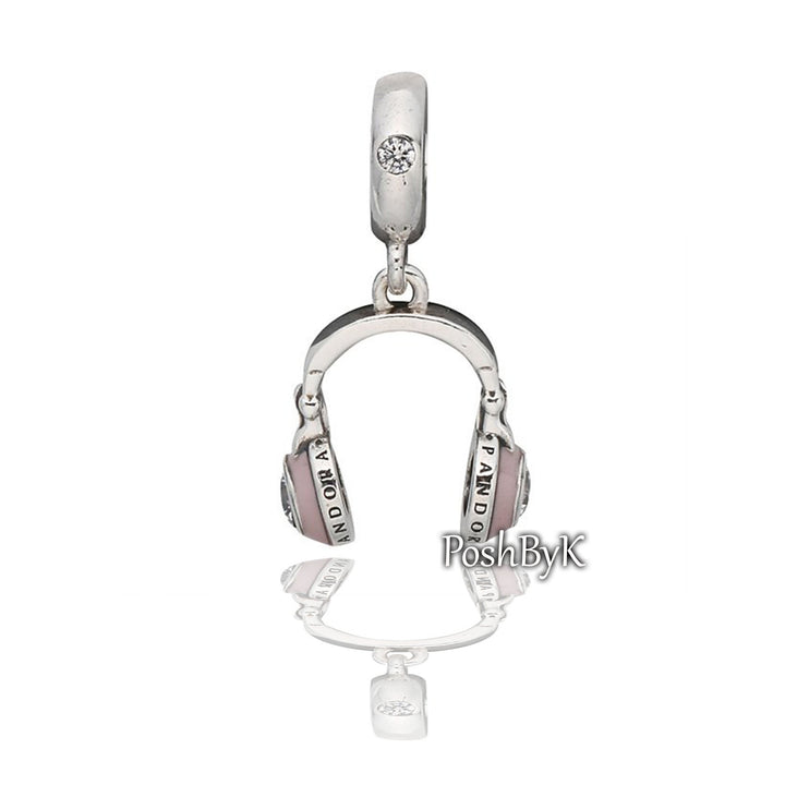 Pink Headphones Charm 797902EN160, jewelry, beads for charm, beads for charm bracelets, charms for diy, beaded jewelry, diy jewelry, charm beads