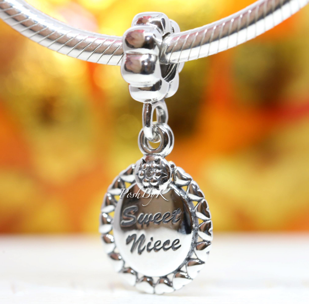 Sweet Niece Charm 791278CZ - jewelry, beads for charm, beads for charm bracelets, charms for diy, beaded jewelry, diy jewelry, charm beads 