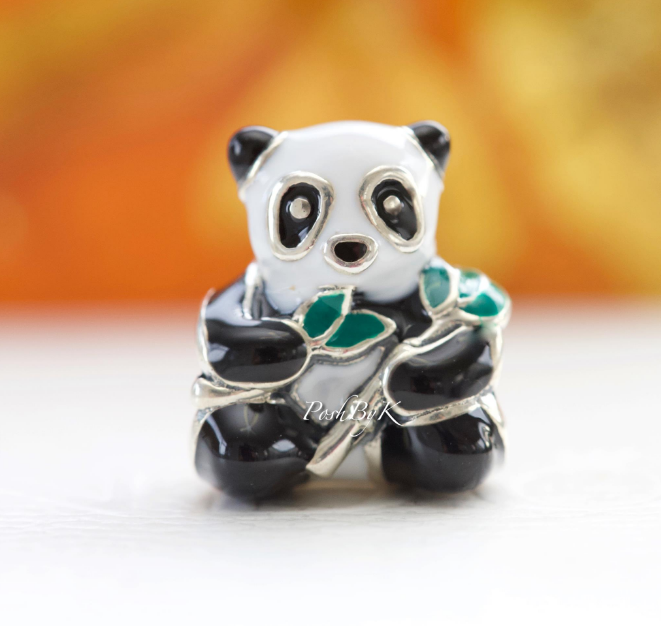 Panda Bear Charm 796256ENMX *Fall Collection* - jewelry, beads for charm, beads for charm bracelets, charms for diy, beaded jewelry, diy jewelry, charm beads 