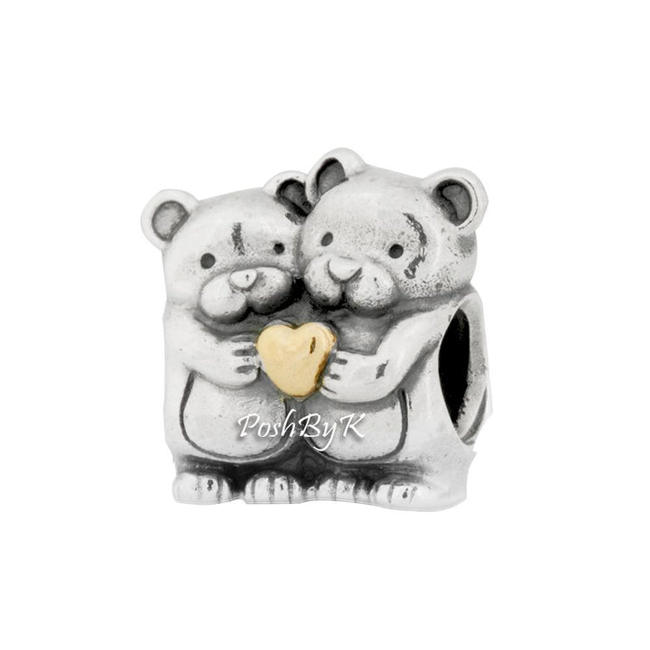 Pandora Bear Hug With 14k Charm 791395 - Posh By K ,jewelry, beads for pandora, beads for pandora bracelets, charms for pandora, beaded jewelry, pandora jewelry, pandora beads, pandora charms,