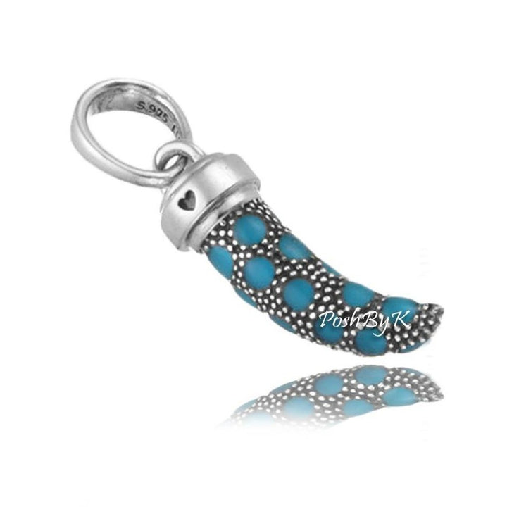 Italian Horn Charm 397203EN168 - jewelry, beads for charm, beads for charm bracelets, charms for diy, beaded jewelry, diy jewelry, charm beads