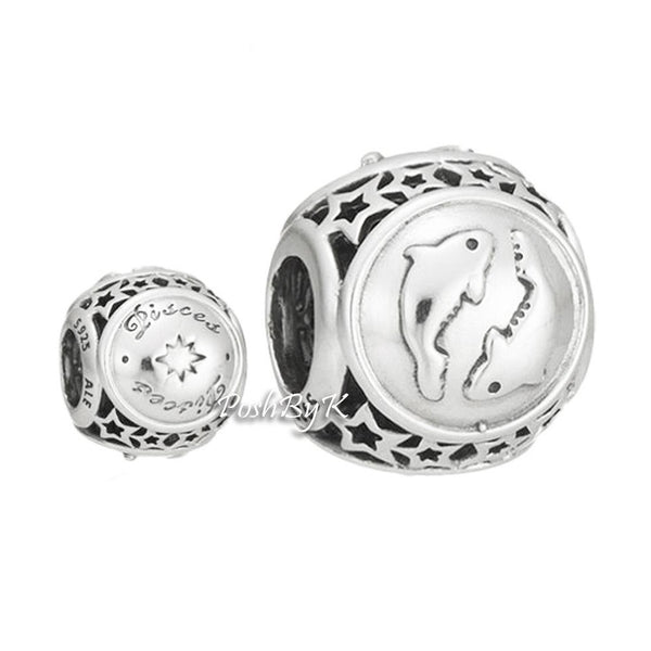 Zodiac Pisces Star Sign Charm 791935 - jewelry, beads for charm, beads for charm bracelets, charms for diy, beaded jewelry, diy jewelry, charm beads