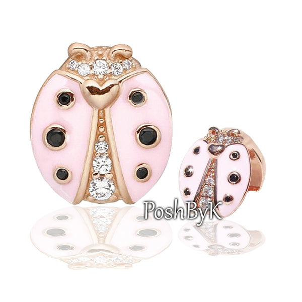 Reflexions™ Pink Ladybird Clip Charm 787970EN160, jewelry, beads for charm, beads for charm bracelets, charms for diy, beaded jewelry, diy jewelry, charm beads