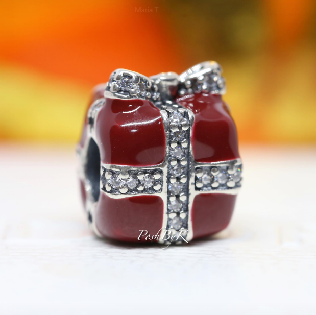 Red Sparkling Surprise Charm 791772CZ - jewelry, beads for charm, beads for charm bracelets, charms for diy, beaded jewelry, diy jewelry, charm beads 
