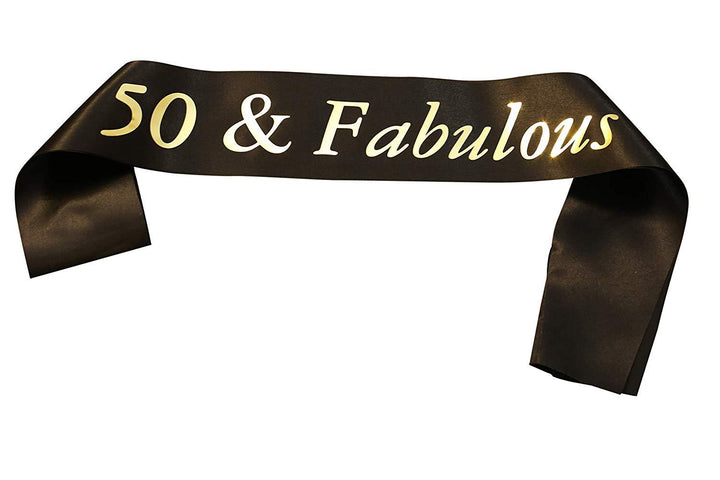 40 & Fabulous Birthday Sash - Posh By K, Accessories, body jewelry, anklets, socks, belts, fashion jewelry, body accessories, trendy accessories, trendy fashion, chain accessories