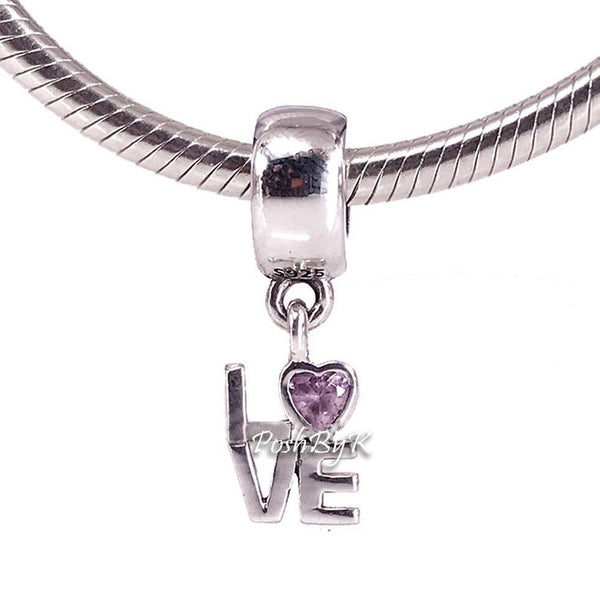 All About Love Charm 791253CZS - jewelry, beads for charm, beads for charm bracelets, charms for diy, beaded jewelry, diy jewelry, charm beads