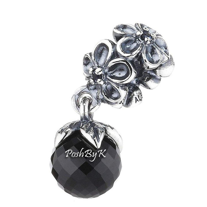 Garden Odyssey Black Spinel Charm 790858SPB - jewelry, beads for charm, beads for charm bracelets, charms for diy, beaded jewelry, diy jewelry, charm beads