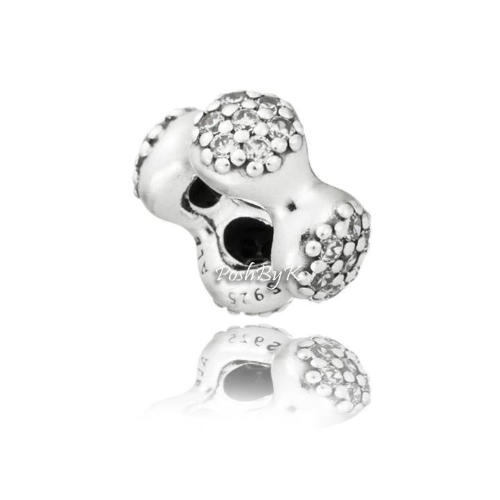 Modern Love Pods Spacer Charm 797292CZ - jewelry, beads for charm, beads for charm bracelets, charms for diy, beaded jewelry, diy jewelry, charm beads 