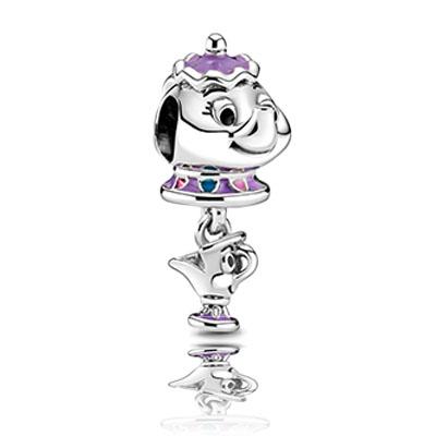 Beauty and the Beast Mrs. Potts and Chip Dangle Charm 799015C01 – NUMARU