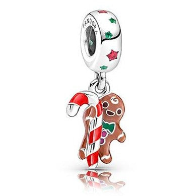 Gingerbread Man Dangle Charm 799637C01, jewelry, beads for charm, beads for charm bracelets, charms for diy, beaded jewelry, diy jewelry, charm beads