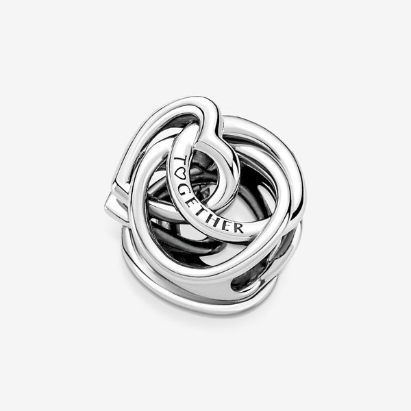 Family Always Encircled Heart Charm 791507C00, NUMARU, jewelry, beads for charm, beads for charm bracelets, charms for bracelet, beaded jewelry, charm jewelry, charm beads