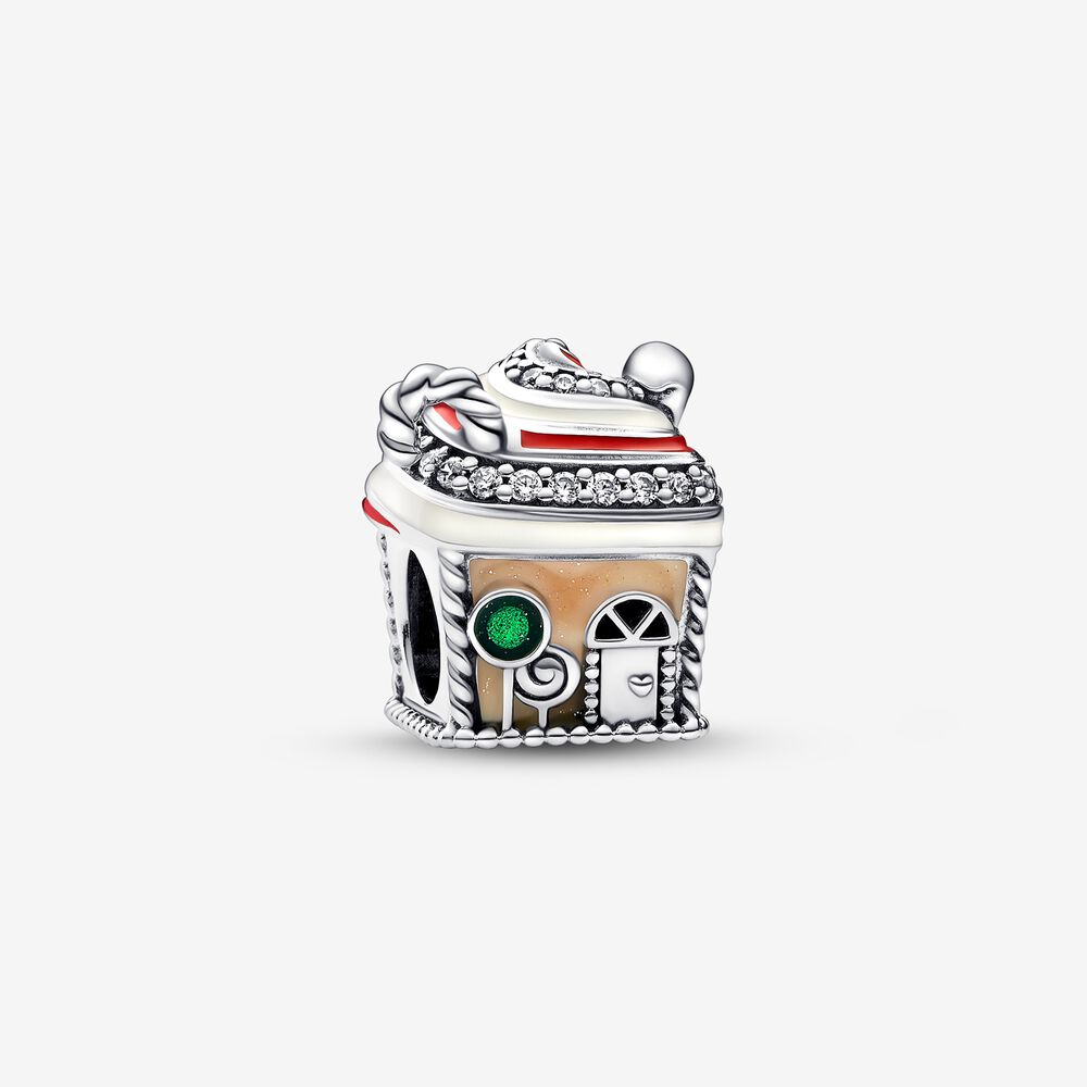 Festive Gingerbread House Charm 792363C01 – NUMARU