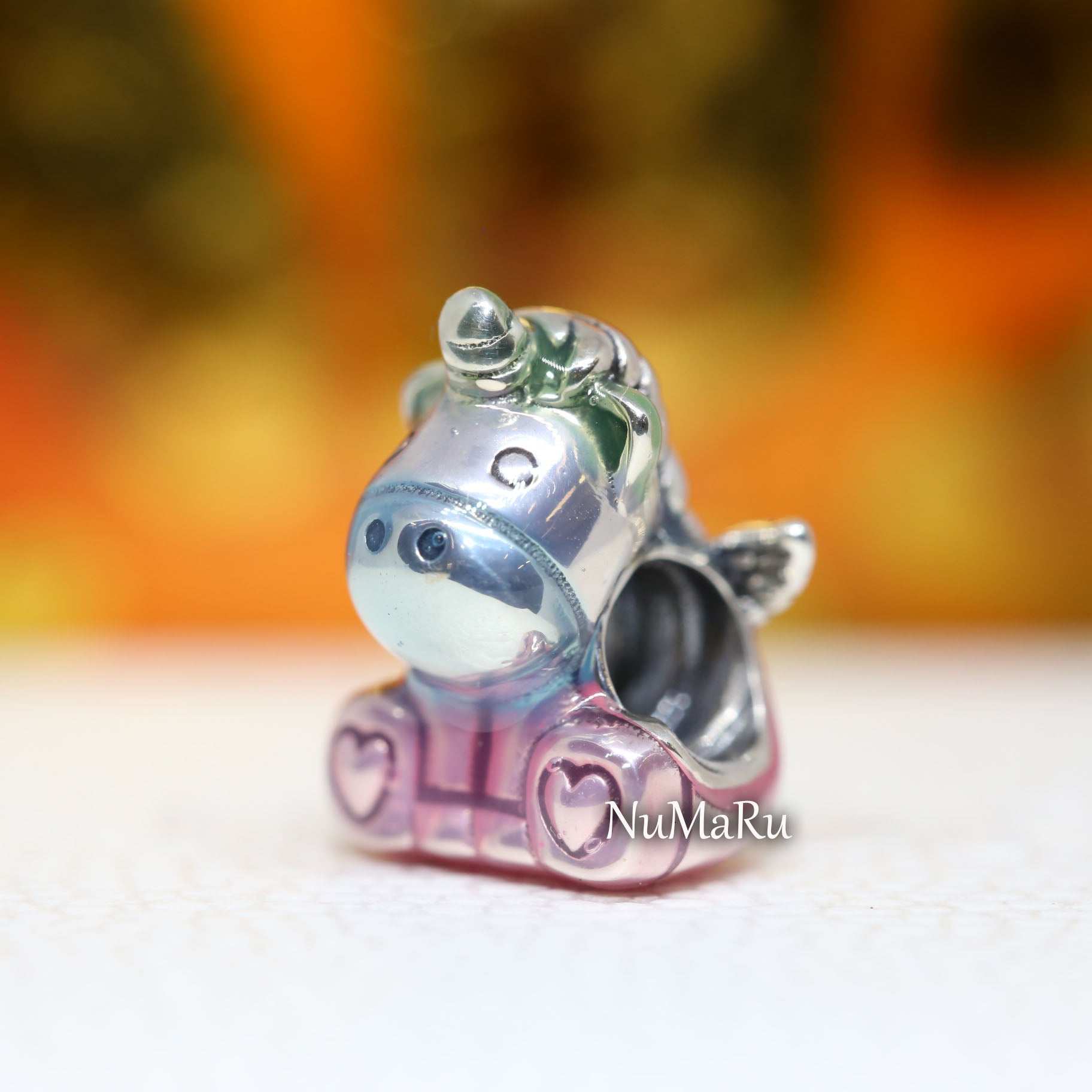 Rainbow Bruno the Unicorn Charm 799353C01 – NUMARU