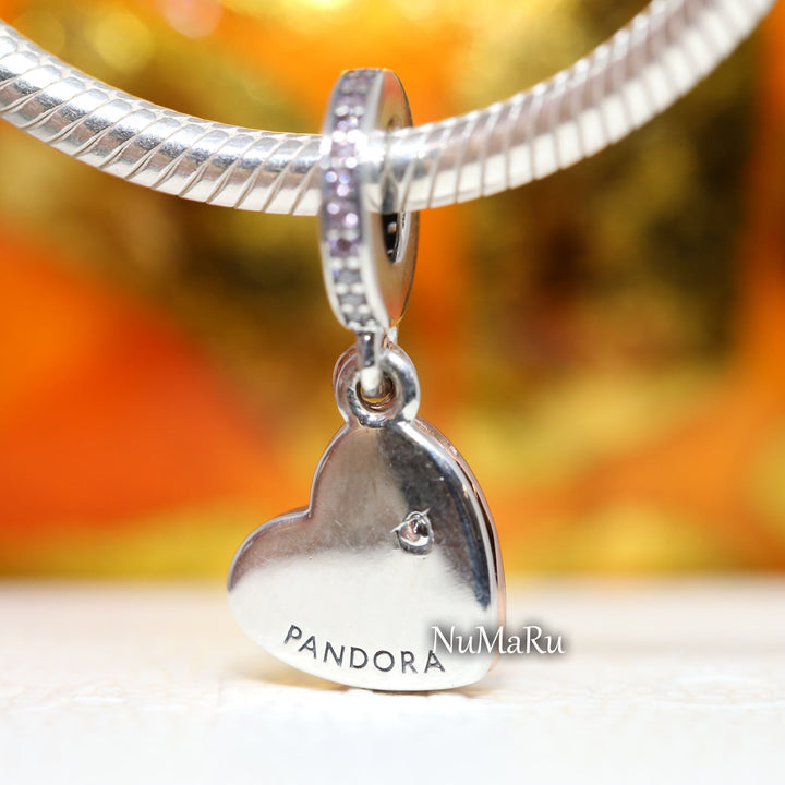 Entwined Infinite Hearts Double Dangle Charm 781020C01 - NUMARU