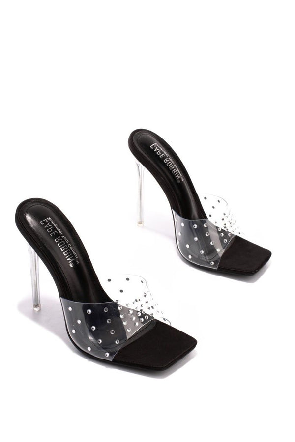 Best In The Game Studded Heeled Sandals - NUMARU