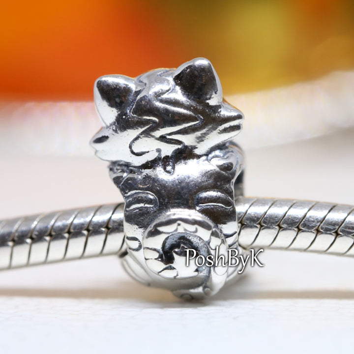 Kitten & Yarn Ball Charm 799535C00/ jewelry, beads for charm, beads for charm bracelets, charms for diy, beaded jewelry, diy jewelry, charm beads