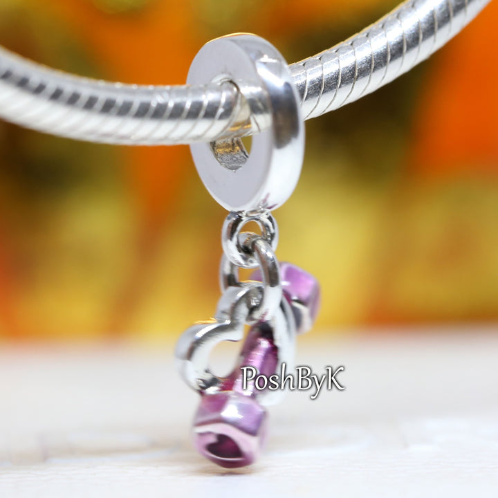 Dumbbell & Heart Dangle Charm 799545C01,  jewelry, beads for charm, beads for charm bracelets, charms for diy, beaded jewelry, diy jewelry, charm beads 