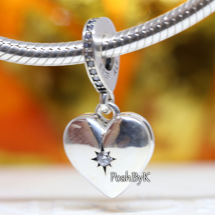 Openable Heart Locket Dangle Charm 799537C01. jewelry, beads for charm, beads for charm bracelets, charms for diy, beaded jewelry, diy jewelry, charm beads 