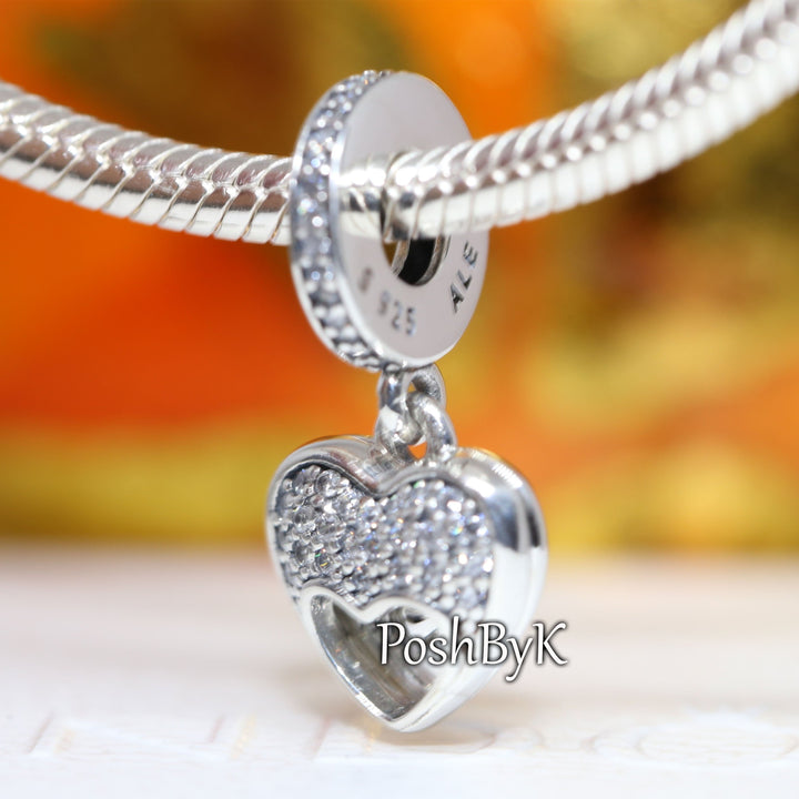 I Love My Mom Charm 792071CZ - jewelry, beads for charm, beads for charm bracelets, charms for diy, beaded jewelry, diy jewelry, charm beads