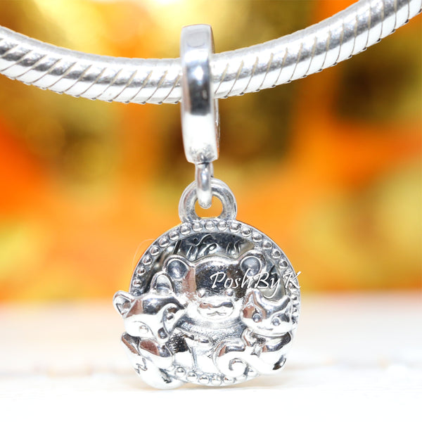 Bear, Fox & Squirrel Dangle Charm 799078C00, jewelry, beads for charm, beads for charm bracelets, charms for diy, beaded jewelry, diy jewelry, charm beads