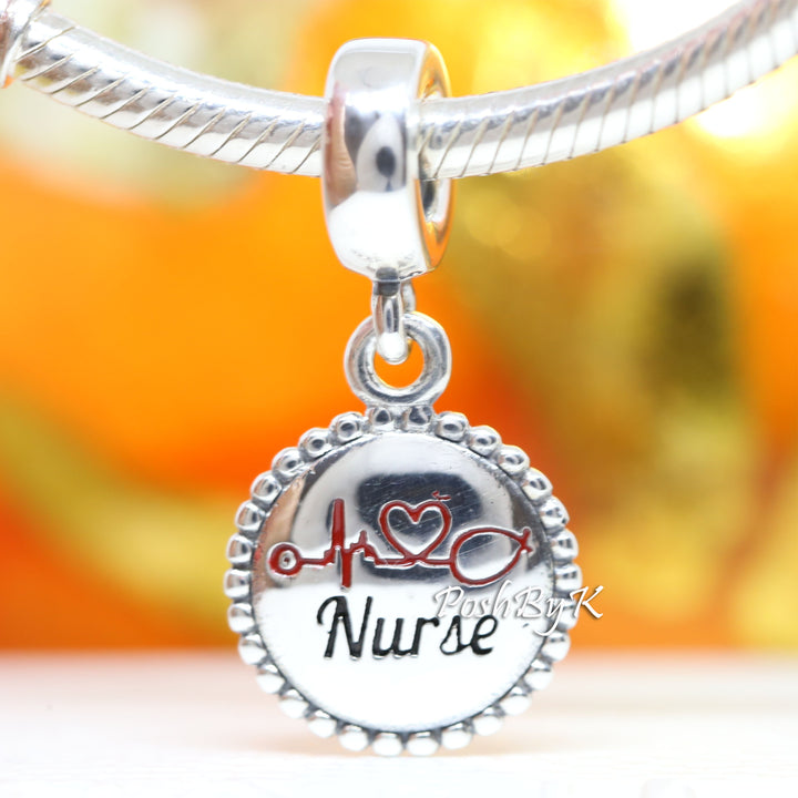 Store Exclusive Nurse Charm - jewelry, beads for charm, beads for charm bracelets, charms for diy, beaded jewelry, diy jewelry, charm beads