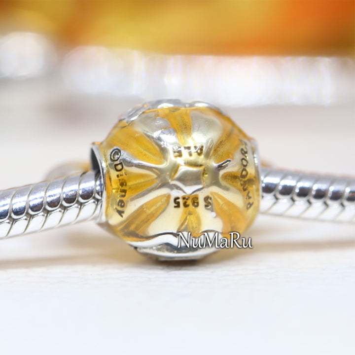 Mickey Mouse Pumpkin Charm 799599C01 - NUMARU, jewelry, beads for charm, beads for charm bracelets, charms for bracelet, beaded jewelry, charm jewelry, charm beads, 