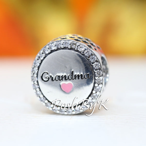 Grandma Charm ENG792016CZ_53. -jewelry, beads for charm, beads for charm bracelets, charms for diy, beaded jewelry, diy jewelry, charm beads