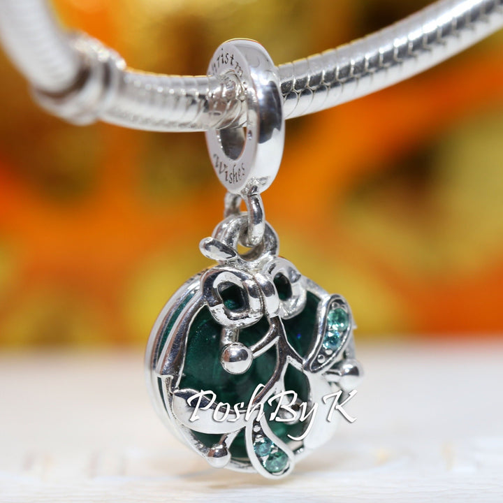 Christmas Mistletoe Charm 799229C01. ewelry, beads for charm, beads for charm bracelets, charms for diy, beaded jewelry, diy jewelry, charm beads
