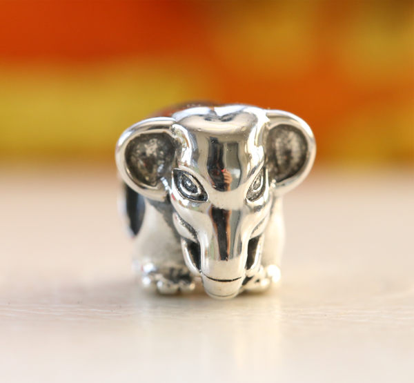 Lucky Elephant Charm 791130 *Retired* - jewelry, beads for charm, beads for charm bracelets, charms for diy, beaded jewelry, diy jewelry, charm beads 
