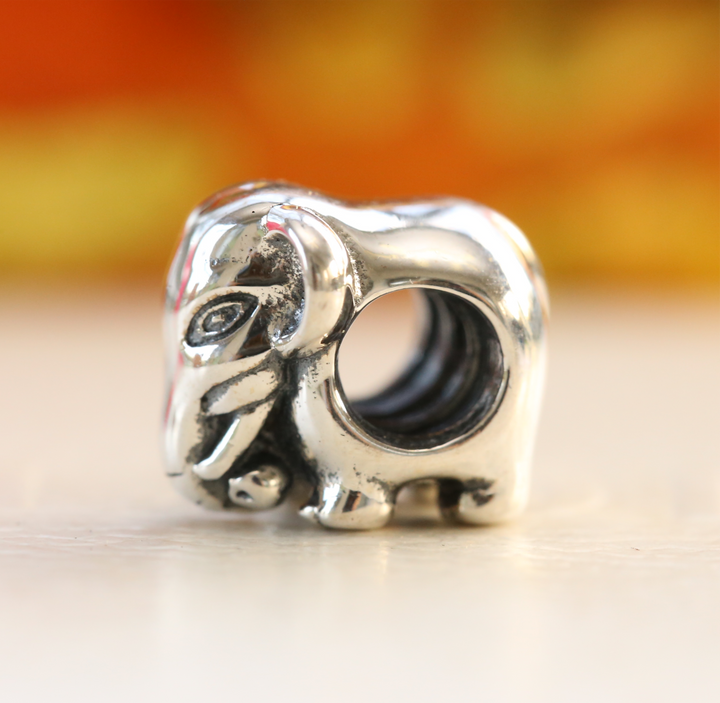 Lucky Elephant Charm 791130 *Retired* - jewelry, beads for charm, beads for charm bracelets, charms for diy, beaded jewelry, diy jewelry, charm beads 