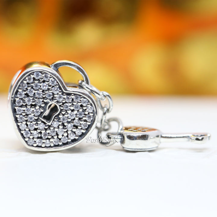 Lock of Love Charm 791429CZ - jewelry, beads for charm, beads for charm bracelets, charms for diy, beaded jewelry, diy jewelry, charm beads