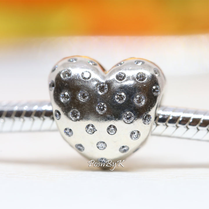 Sparkle Of Love Charm 791241CZ - jewelry, beads for charm, beads for charm bracelets, charms for diy, beaded jewelry, diy jewelry, charm beads