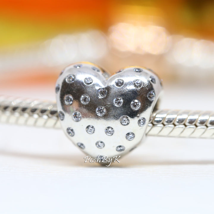 Sparkle Of Love Charm 791241CZ - jewelry, beads for charm, beads for charm bracelets, charms for diy, beaded jewelry, diy jewelry, charm beads
