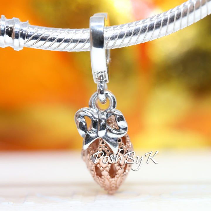 Decorative Ornament Two-Tone Charm 789170C01, - jewelry, beads for charm, beads for charm bracelets, charms for diy, beaded jewelry, diy jewelry, charm beads 