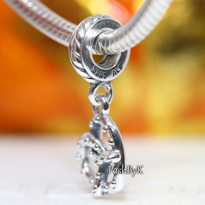 Pretzel Dangle Charm 799393C00, jewelry, beads for charm, beads for charm bracelets, charms for diy, beaded jewelry, diy jewelry, charm beads