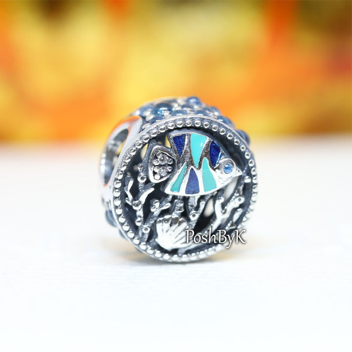 Ocean Life Charm 792075ENMX.jewelry, beads for charm, beads for charm bracelets, charms for diy, beaded jewelry, diy jewelry, charm beads