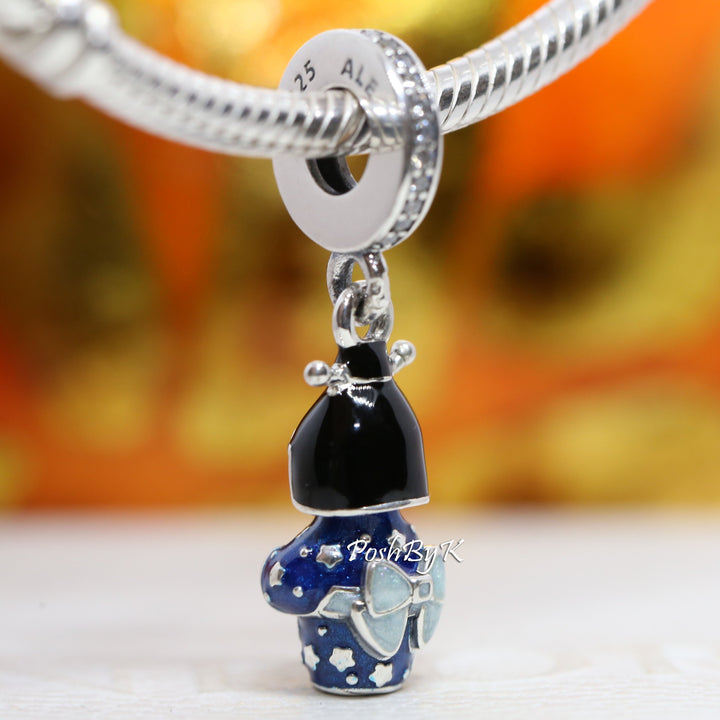 Japanese Doll in Blue Kimono Charm 798595C01 - jewelry, beads for charm, beads for charm bracelets, charms for diy, beaded jewelry, diy jewelry, charm beads