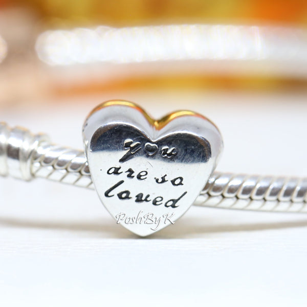 You Are So Loved Charm 791730 - jewelry, beads for charm, beads for charm bracelets, charms for diy, beaded jewelry, diy jewelry, charm beads