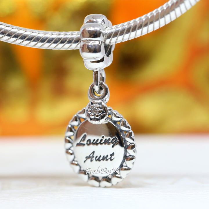 Loving Aunt Charm 791277CZ - jewelry, beads for charm, beads for charm bracelets, charms for diy, beaded jewelry, diy jewelry, charm beads 